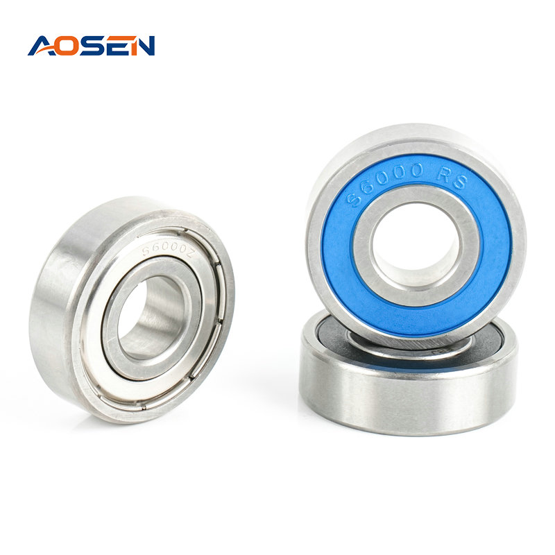 SS 6000 ZZ/2RS স্টেইনলেস স্টীল গভীর খাঁজ বল বিয়ারিং
